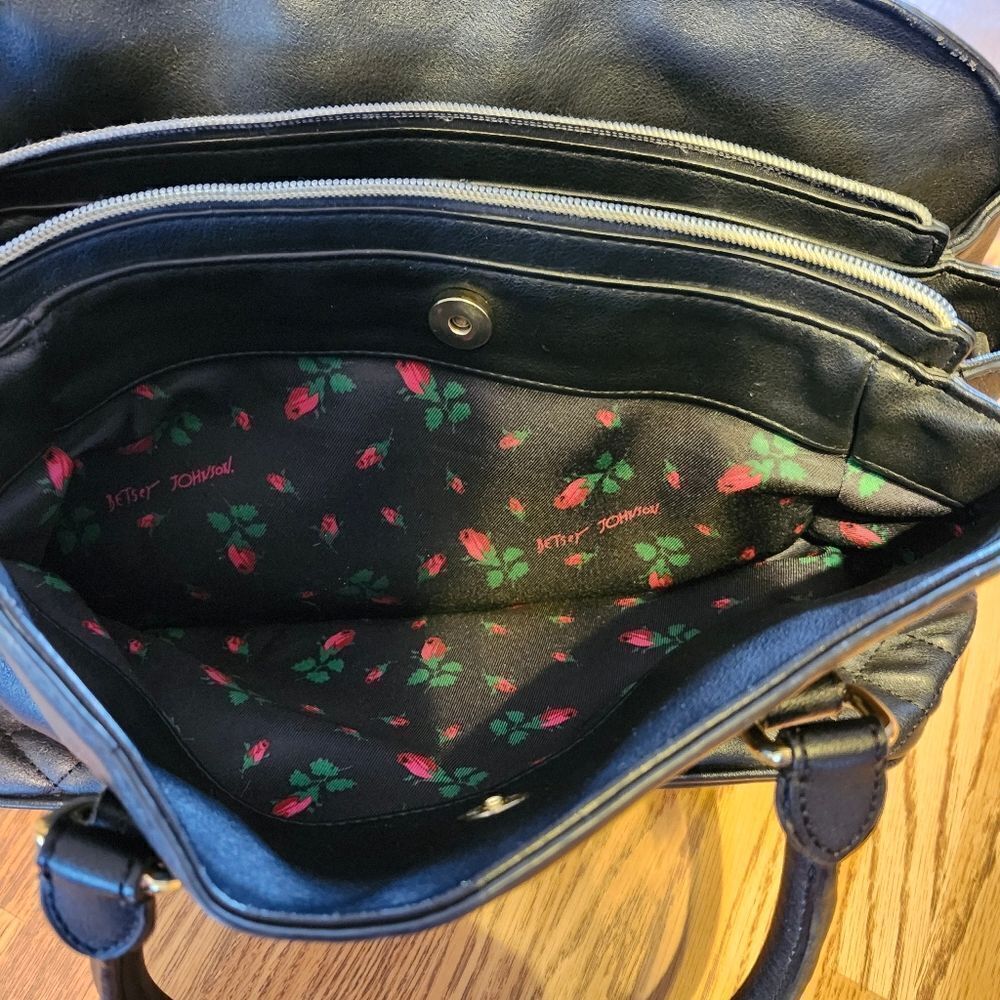 BETSEY JOHNSON Vintage Shoulder Bag TIMELESS! - Picture 7 of 15